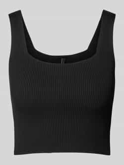 Only Slim fit tanktop in riblook model 'TATIANNA'
