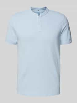 Cinque T-shirt CILANO met korte knoopsluiting