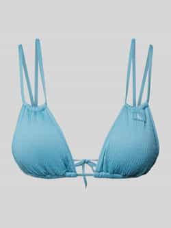 Calvin Klein Underwear Bikinitop met structuurmotief model 'TRIANGLE'