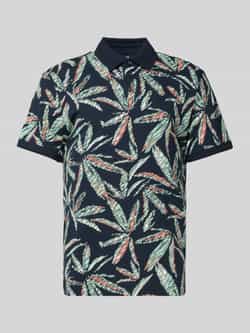 Tom Tailor Regular fit poloshirt van een mix van katoen en elastaan