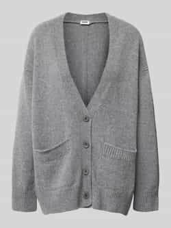 Drykorn Relaxed fit gebreid jack van scheerwol model 'JAYDENI'