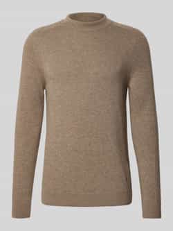 JOOP! Collection Gebreide pullover met kasjmier en ronde hals