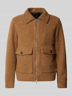 Selected Homme Regular fit overhemdjack van wolmix