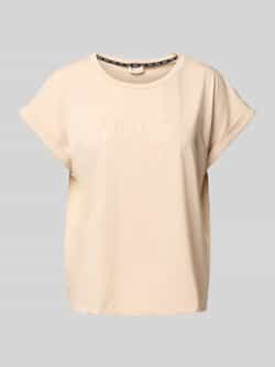 LIU JO SPORT T-shirt met labelprint en ronde hals