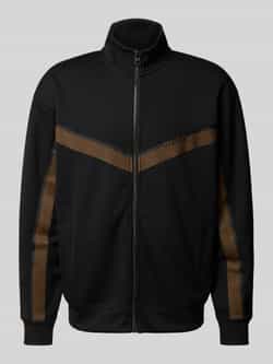 HUGO Regular fit sweatjack van katoenmix model 'DINGMOOR'