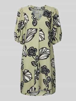 JAKE*S STUDIO WOMAN Knielange jurk met V-hals