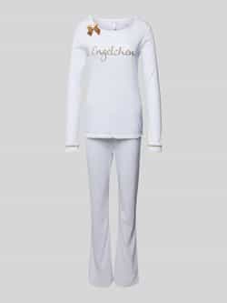 LOUIS & LOUISA Pyjama in riblook model 'ENGELCHEN'