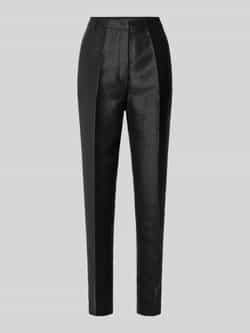 Marc Cain Feminine fit broek met persplooien