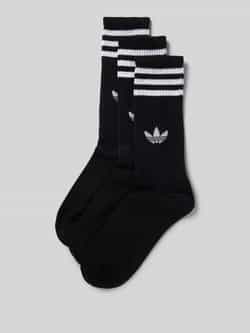 Adidas Originals Sokken met labelprint in een set van 3 paar