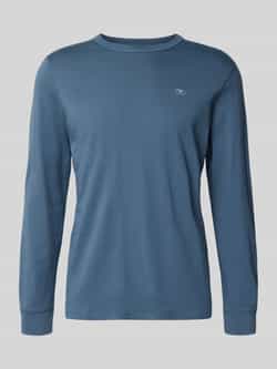 Tom Tailor Regular fit shirt met lange mouwen van puur katoen
