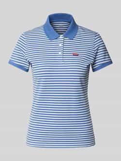 Levi's 300 Poloshirt met labelstitching