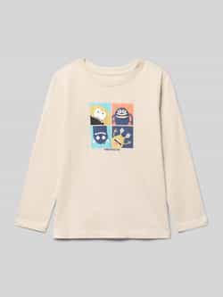 BLUE SEVEN Shirt met lange mouwen en motiefprint