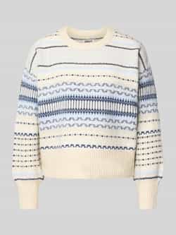 Only Regular fit gebreide pullover met extra brede schouders model 'ARIANNE'