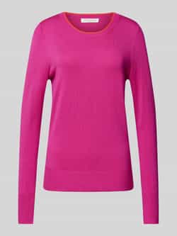 Christian Berg Woman Gebreide pullover met ronde hals