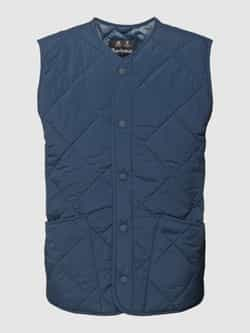 Barbour Bodywarmer met labelstitching model 'BRENT LIDDESDALE'