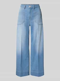 RAFFAELLO ROSSI Wide leg jeans in verkorte pasvorm model 'MIRU'