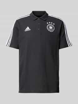 ADIDAS SPORTSWEAR Regular fit poloshirt met motief- en labelstitching