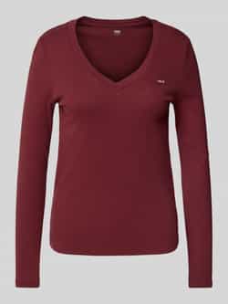 Levi's Shirt met lange mouwen ESSENTIAL HM LS VNECK