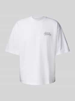 REVIEW Oversized T-shirt met labelprint