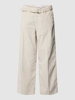 Angels Corduroy broek met riem model 'LINN'
