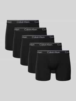 Calvin Klein Underwear Boxershort met elastische band met logo in een set van 5 stuks