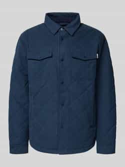 Pepe Jeans Overhemdjack van katoenmix model 'QUILTED WORKSHIRT'