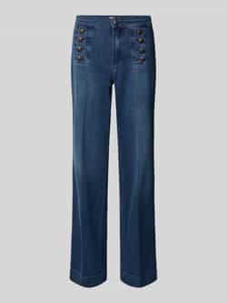 ROSNER Bootcut jeans met knoopsluitingen model 'AUDREY'