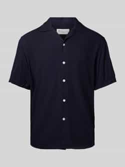 Tom Tailor Denim Relaxed fit vrijetijdsoverhemd met reverskraag