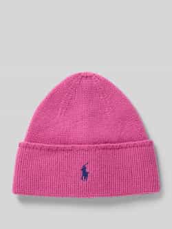 Polo Ralph Lauren Wollen muts met logostitching