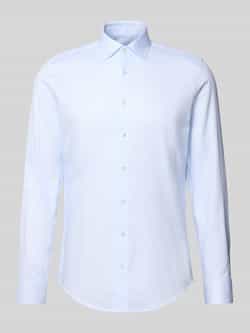 Seidensticker Slim fit zakelijk overhemd van katoen met kentkraag