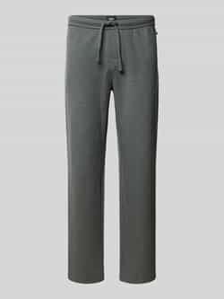 Boss Regular fit sweatpants van katoenmix