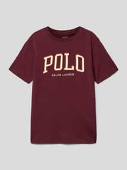 Polo Ralph Lauren Teens T-shirt met labelstitching