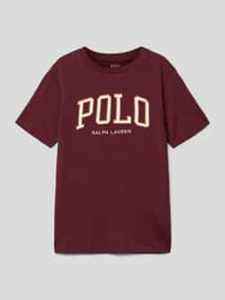 Polo Ralph Lauren Teens T-shirt met labelstitching