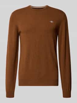 Gant Gebreide pullover met ribboorden