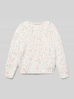 Only Regular fit gebreide pullover met all-over motief model 'LUDI'