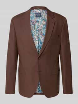 MCNEAL Slim fit colbert met viscose en reverskraag
