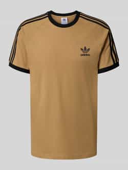 Adidas Originals T-shirt met labelstitching en ronde hals