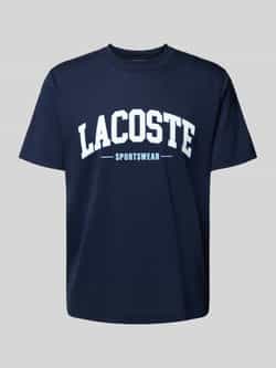 Lacoste T-shirt met labelprint