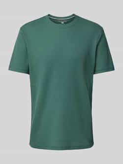 Christian Berg Men T-shirt met structuurmotief