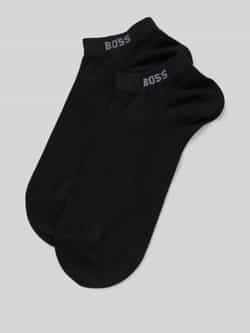Boss Sneakersokken van katoenmix in een set van 2 paar