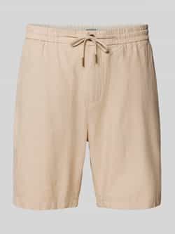 Scotch & Soda Korte regular fit broek met achterzakken model 'Seasonal core'