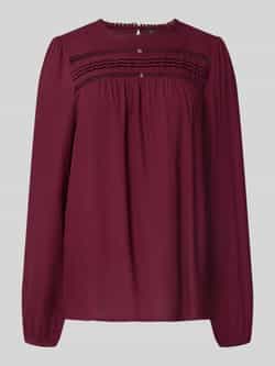 Vero Moda Regular fit blouse met lange mouwen van pure viscose model 'DEBBIE'