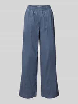 JAKE*S STUDIO WOMAN Wide fit stoffen broek met elastische band