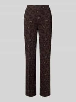 Milano italy Joggingbroek in all-over look met elastische band