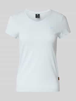 G-Star Raw Slim fit T-shirt met labelstitching model 'Eyben'