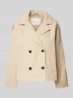 Tom Tailor Regular fit trenchjack van waterafstotend materiaal