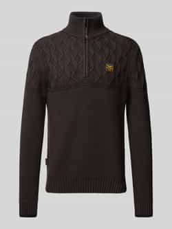 PME Legend Gebreide pullover met schipperskraag
