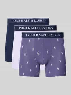 Polo Ralph Lauren Underwear Boxershort met elastische logoband in een set van 3 stuks