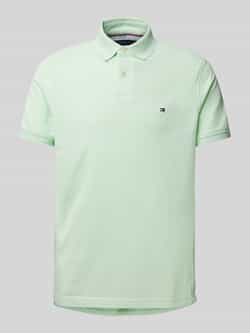 Tommy Hilfiger Regular fit poloshirt van katoenmix