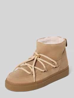 INUIKII Snowboots van leer model 'CLASSIC LOW'